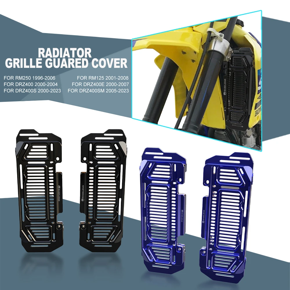 DRZ400S Motocross CNC Aluminium Radiator Grille Guared Cover For Suzuki DRZ400S 2000-2023 2022 2021 2020 2019 2018 2017 2016
DRZ400S Motocross CNC Aluminium Radiator Grille Guared Cover For Suzuki DRZ400S 2000-2023 2022 2021 2020 2019 2018 2017 2016