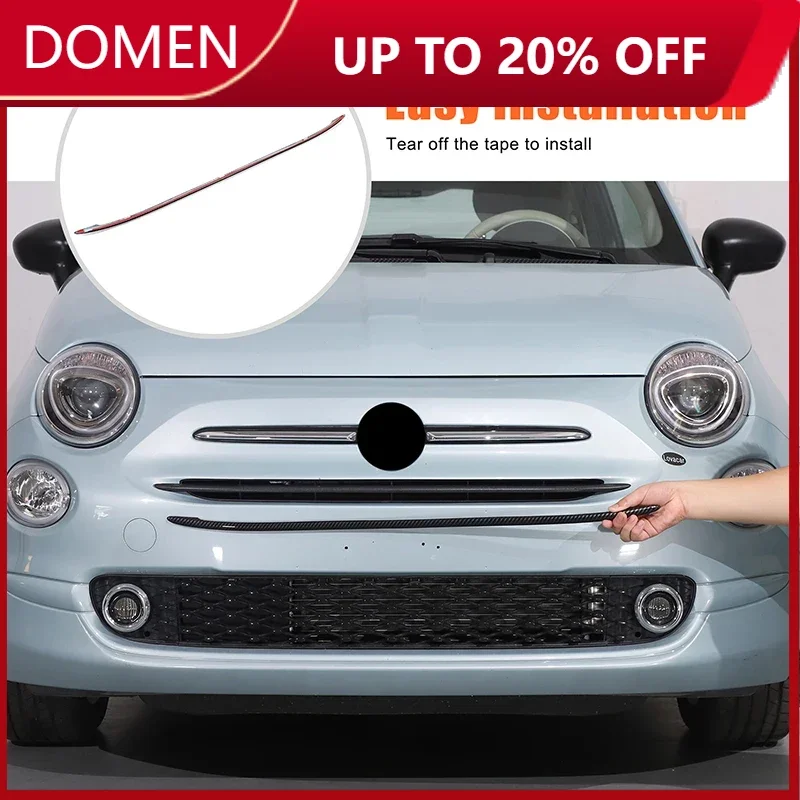 Para 2016 + Fiat 500 rejilla центральный lantera coche barra corativa accesorios exteriores coche ABS patrón fibra c
Para 2016 + Fiat 500 rejilla центральный lantera coche barra corativa accesorios exteriores coche ABS patrón fibra c
