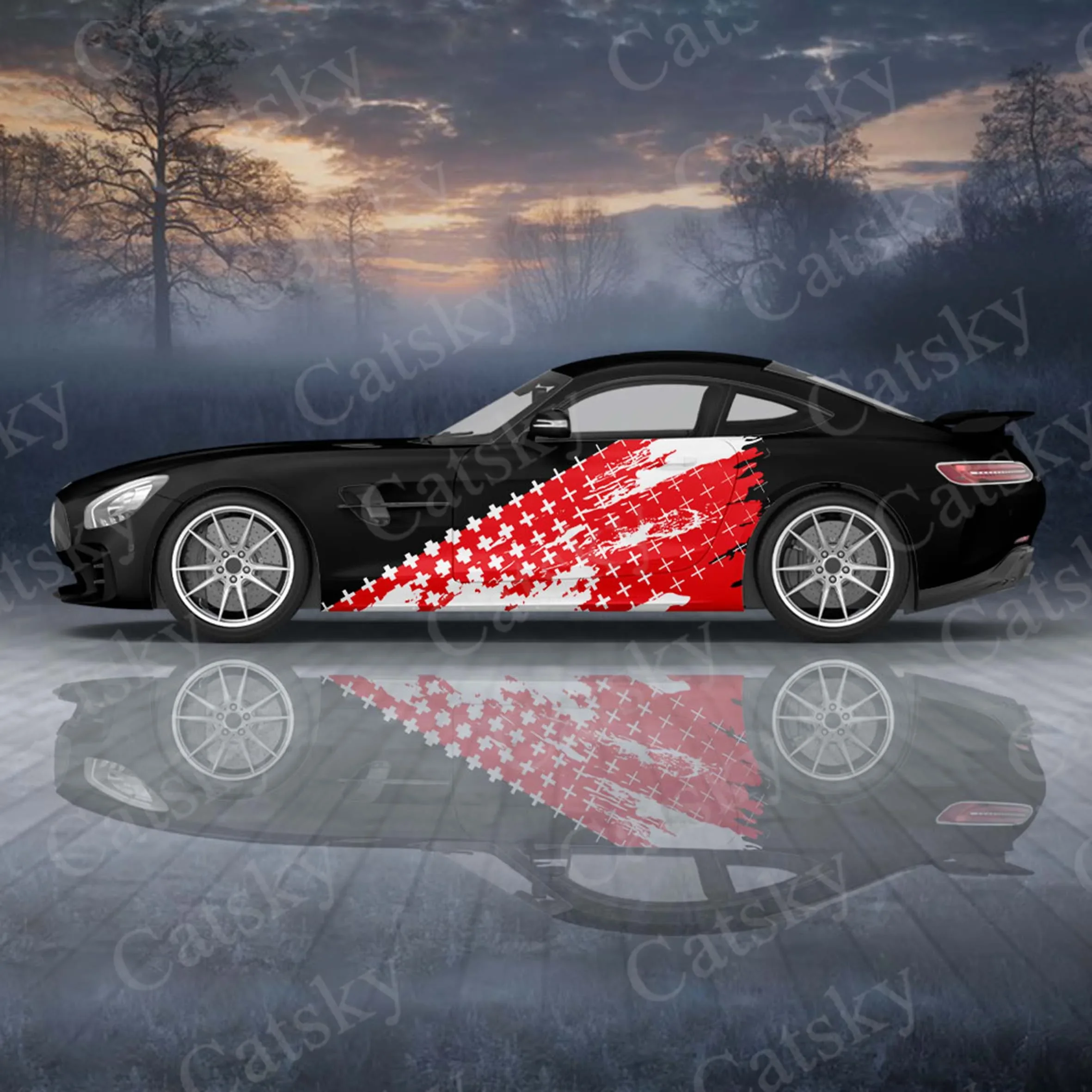 Gradient 2pcs/Set Car Sticker for Universal Large Car Sticker for Univers, Car Stickers on The Left and Right Sidesal
Gradient 2pcs/Set Car Sticker for Universal Large Car Sticker for Univers, Car Stickers on The Left and Right Sidesal