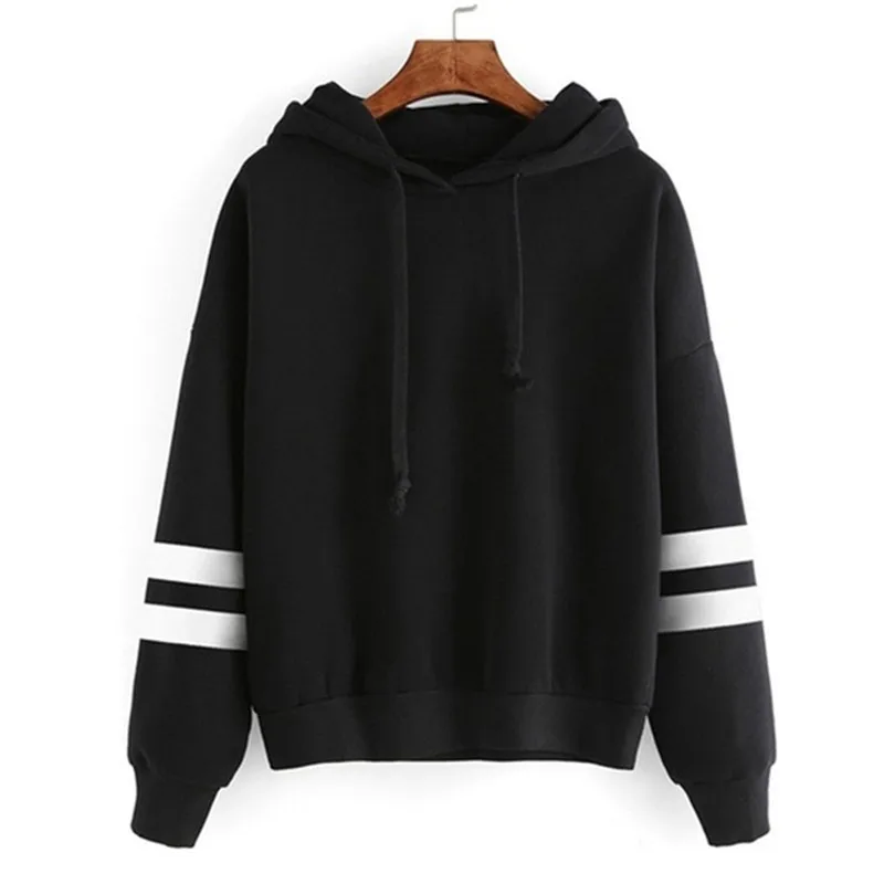 Autumn/Winter Adult Hoodie Men/Women Casual Top Simple Solid Two Stripes Hoodie Sweater Men Clothing Pullovers Black Hoodie
Autumn/Winter Adult Hoodie Men/Women Casual Top Simple Solid Two Stripes Hoodie Sweater Men Clothing Pullovers Black Hoodie