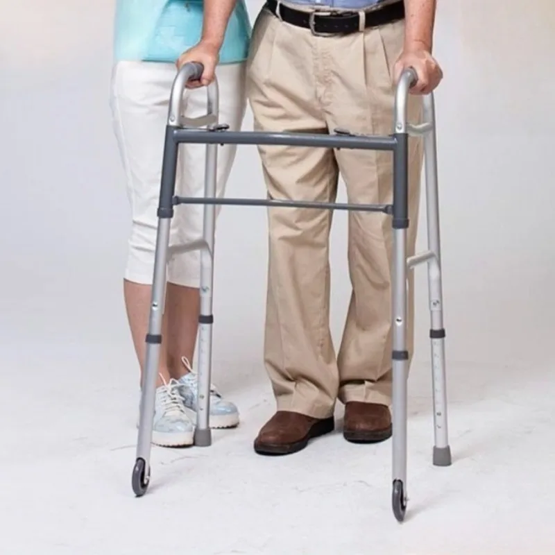 Aluminum Folding Walker for Seniors, Adjustable Elderly Mobility Walker with 8 Height Levels,Lightweight Walking Rollator Walker
Aluminum Folding Walker for Seniors, Adjustable Elderly Mobility Walker with 8 Height Levels,Lightweight Walking Rollator Walker