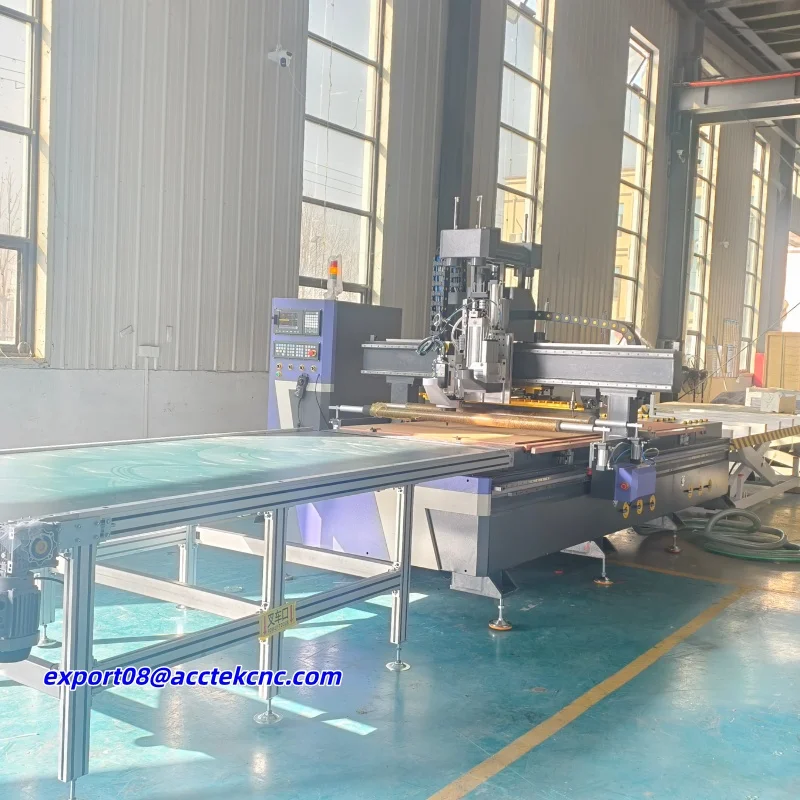 AccTek Panel CNC Engraving Machine Auto Feeder 1300*3000mm AK1330AF CNC Router For Advertising Crafts Cabinet Door
AccTek Panel CNC Engraving Machine Auto Feeder 1300*3000mm AK1330AF CNC Router For Advertising Crafts Cabinet Door