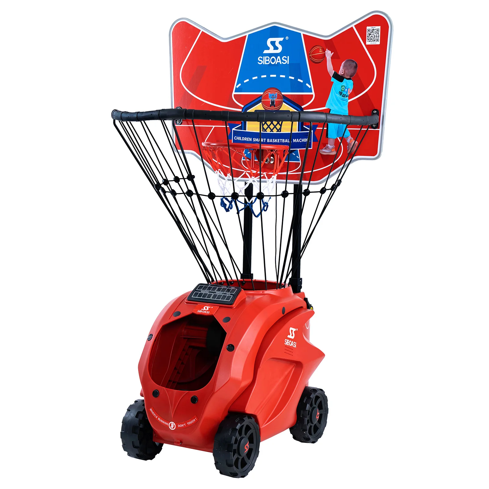 Smart Children Basketball Training Equipment with Automatic Rebound Durable Design No.4 Ball
Smart Children Basketball Training Equipment with Automatic Rebound Durable Design No.4 Ball