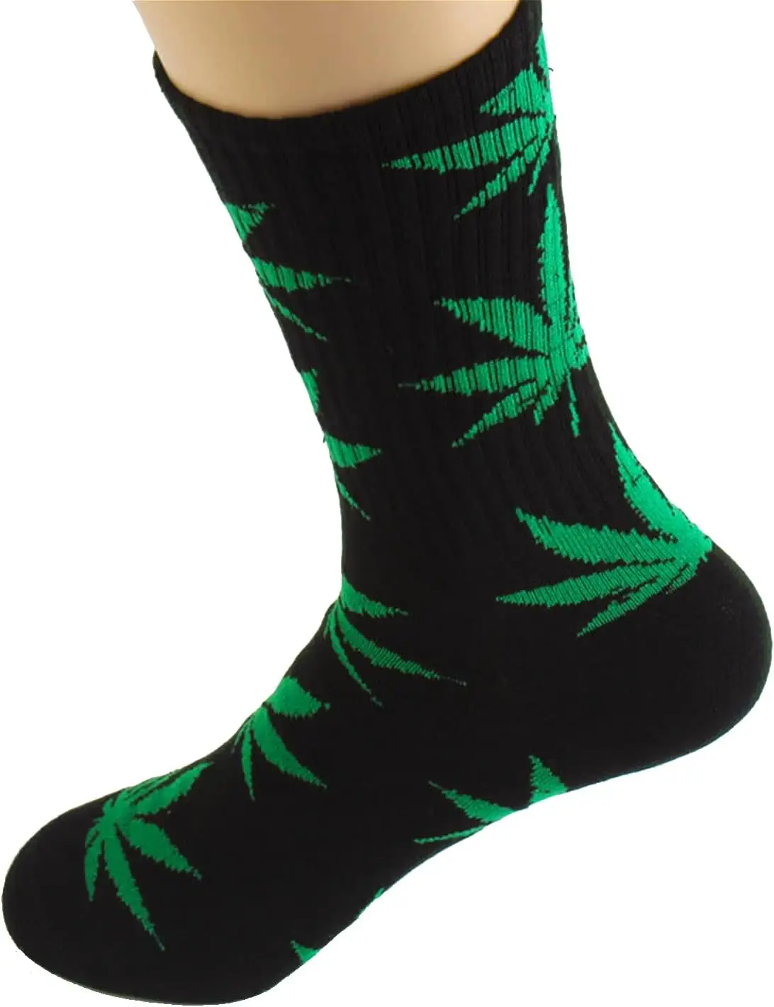 DOOVID Weed Leaf Printed Cotton Tube Socks - Maple Leaf Fashion Sports High Crew Socks for Women & Men
DOOVID Weed Leaf Printed Cotton Tube Socks - Maple Leaf Fashion Sports High Crew Socks for Women & Men