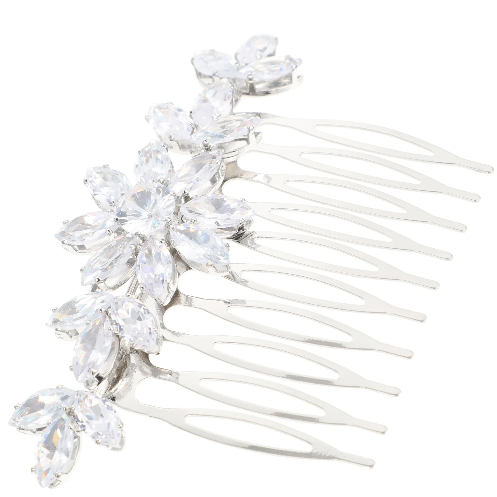 Sparkling Rhinestone Hair Comb Elegant Bridal Headpiece Wedding Bridesmaid Accessories Lightweight Comfortable Decorative Hair
Sparkling Rhinestone Hair Comb Elegant Bridal Headpiece Wedding Bridesmaid Accessories Lightweight Comfortable Decorative Hair