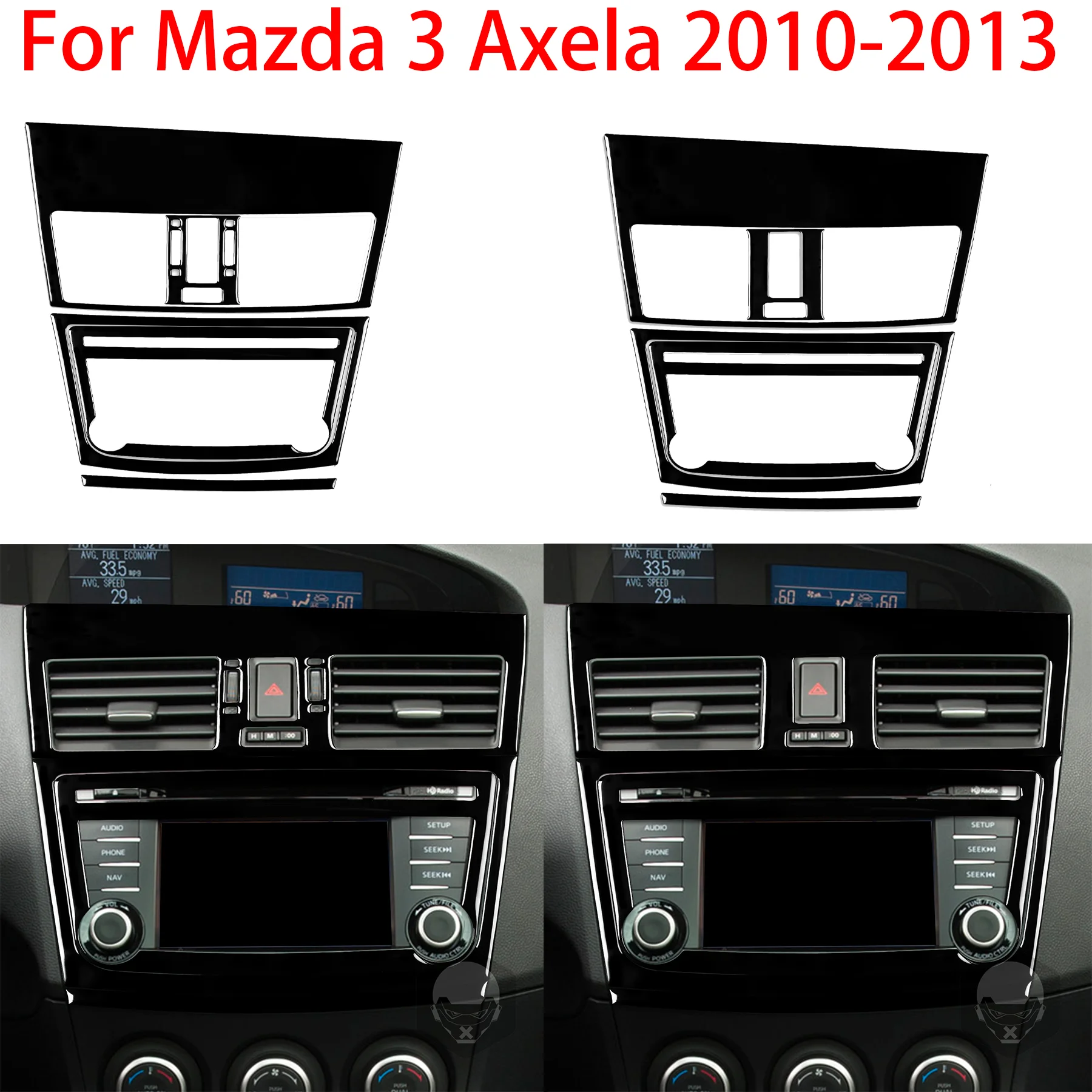 For Azda 3 Axela 2010-2013 Mazdaspeed 3 Mazda3 Car Central Control Navigation Radio Panel Kit Piano Black Interior Stickers
For Azda 3 Axela 2010-2013 Mazdaspeed 3 Mazda3 Car Central Control Navigation Radio Panel Kit Piano Black Interior Stickers