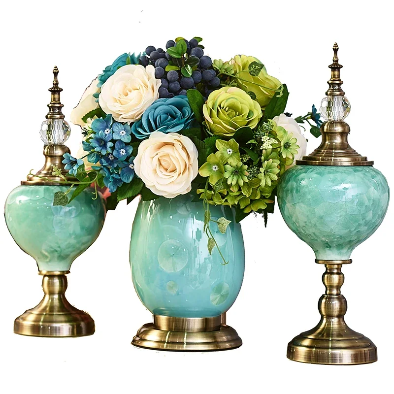 ~Nordic style ceramic vase decoration living room TV cabinet dried flowers flower arrangement modern decorative furniture
~Nordic style ceramic vase decoration living room TV cabinet dried flowers flower arrangement modern decorative furniture