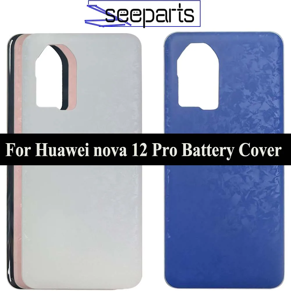 New For Huawei nova 12 Pro Back Battery Cover Rear Glass Door Housing Case Nova12 Pro Battery Cover +Glue ADA-AL00
New For Huawei nova 12 Pro Back Battery Cover Rear Glass Door Housing Case Nova12 Pro Battery Cover +Glue ADA-AL00