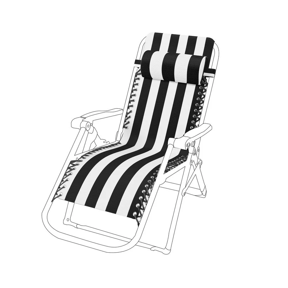Replacement Fabric For Zero=Gravity Chair 160x48cm Textilene= Outdoor Lounger Cover With Screws Easy Install For Outdoor Garden
Replacement Fabric For Zero=Gravity Chair 160x48cm Textilene= Outdoor Lounger Cover With Screws Easy Install For Outdoor Garden