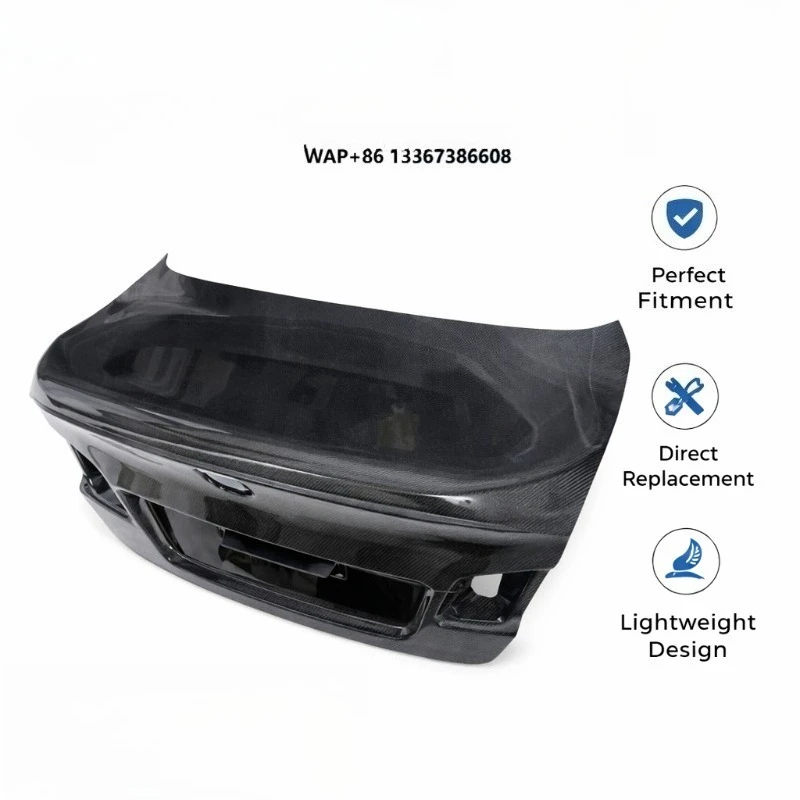 Carbon Fiber Trunk Lid CSL Style Rear Trunk / Boot Lid Replacement
Carbon Fiber Trunk Lid CSL Style Rear Trunk / Boot Lid Replacement