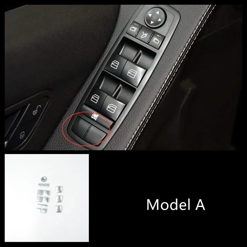 For Mercedes-Benz ML GL R A B Class Interior Trim Protective Cover Accessories Car Styling Window Glass Lifting Buttons Stickers
For Mercedes-Benz ML GL R A B Class Interior Trim Protective Cover Accessories Car Styling Window Glass Lifting Buttons Stickers
