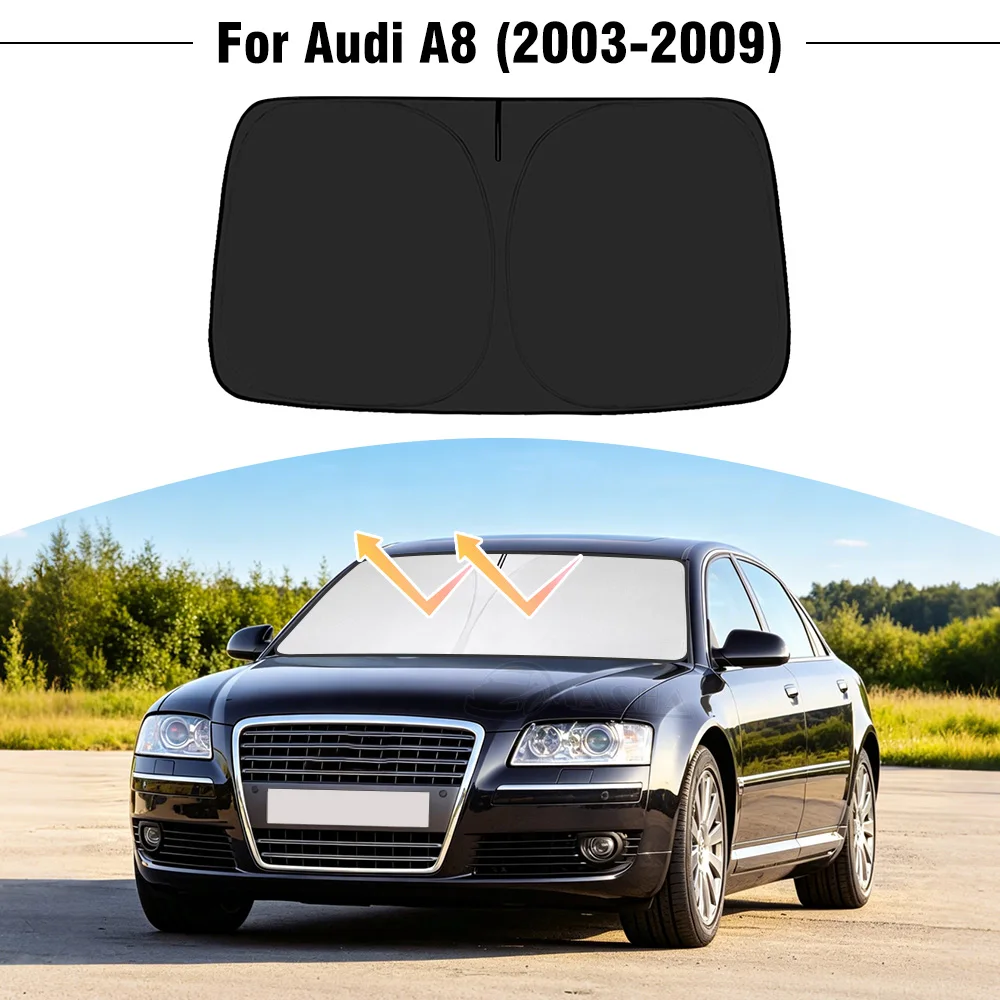 For Audi A8 2003-2005 2006 2007 2008 2009 Car Windshield Sunshade Cover Front Window Sun Shade Visor UV Protection Accessories
For Audi A8 2003-2005 2006 2007 2008 2009 Car Windshield Sunshade Cover Front Window Sun Shade Visor UV Protection Accessories