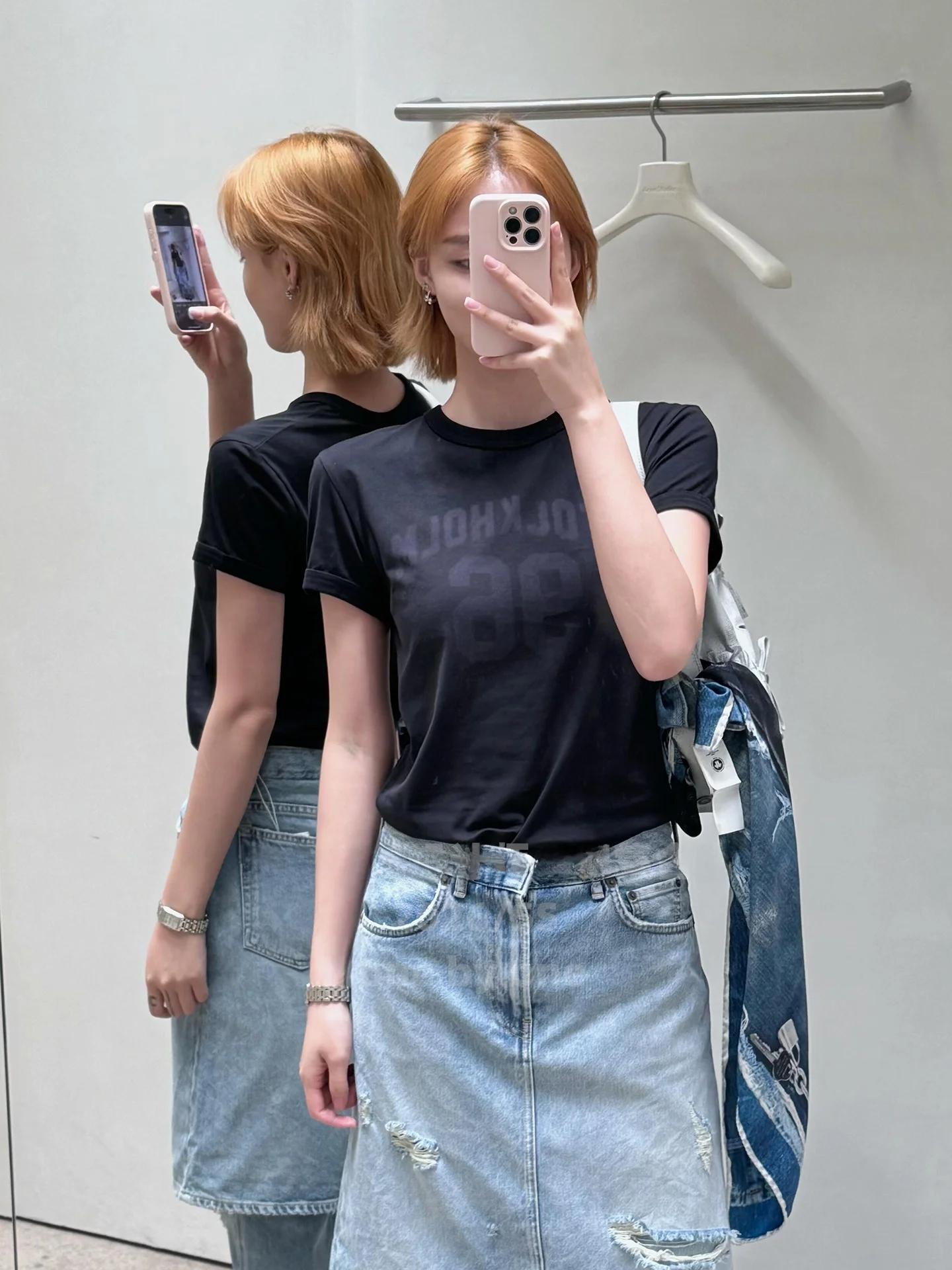 Slim Fit Short Sleeve T-Shirt Women's Summer New Style Letter Print Casual round Neck Cotton 100% Top Ladies Fashion
Slim Fit Short Sleeve T-Shirt Women's Summer New Style Letter Print Casual round Neck Cotton 100% Top Ladies Fashion