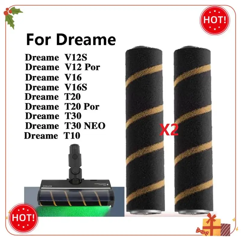 ABLE-2PCS для Dreame V12S V16S V11 V12 Основная вращающаяся щетка для Dreame T10 T20 T30 T20pro T30NEO V16 V12pro Ролик для пылесоса
ABLE-2PCS для Dreame V12S V16S V11 V12 Основная вращающаяся щетка для Dreame T10 T20 T30 T20pro T30NEO V16 V12pro Ролик для пылесоса