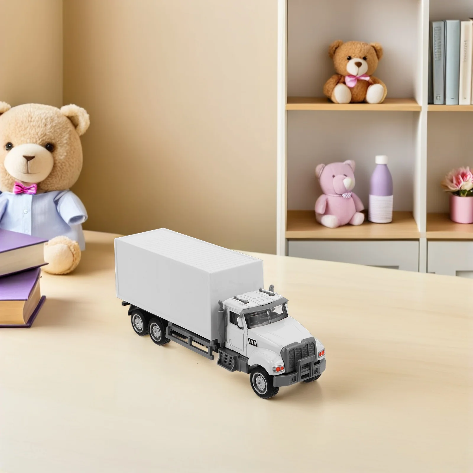 Alloy Container Truck: 15.5Cm Semi Truck With Trailer For Kids Interactive Play Carrier Vehicle Diecast Transport
Alloy Container Truck: 15.5Cm Semi Truck With Trailer For Kids Interactive Play Carrier Vehicle Diecast Transport