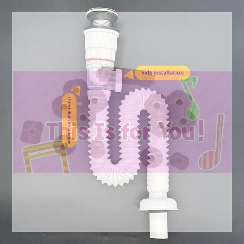 1Pcs Kitchen Sink Drain Retractable Deodorizing Filter Flip Top Anti-Odor Drain Pipe Flexible Downspout Bathroom Anti Clogging
1Pcs Kitchen Sink Drain Retractable Deodorizing Filter Flip Top Anti-Odor Drain Pipe Flexible Downspout Bathroom Anti Clogging