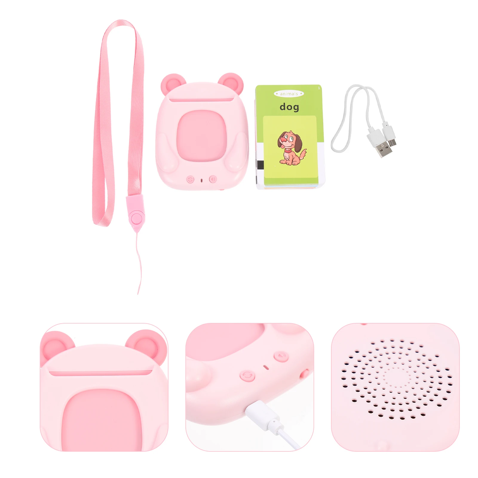 1 set 1 Set English Reading Card Device For Kids Early Educational Language Learn Device Safe Learning Preschoolers Kindergarten
1 set 1 Set English Reading Card Device For Kids Early Educational Language Learn Device Safe Learning Preschoolers Kindergarten