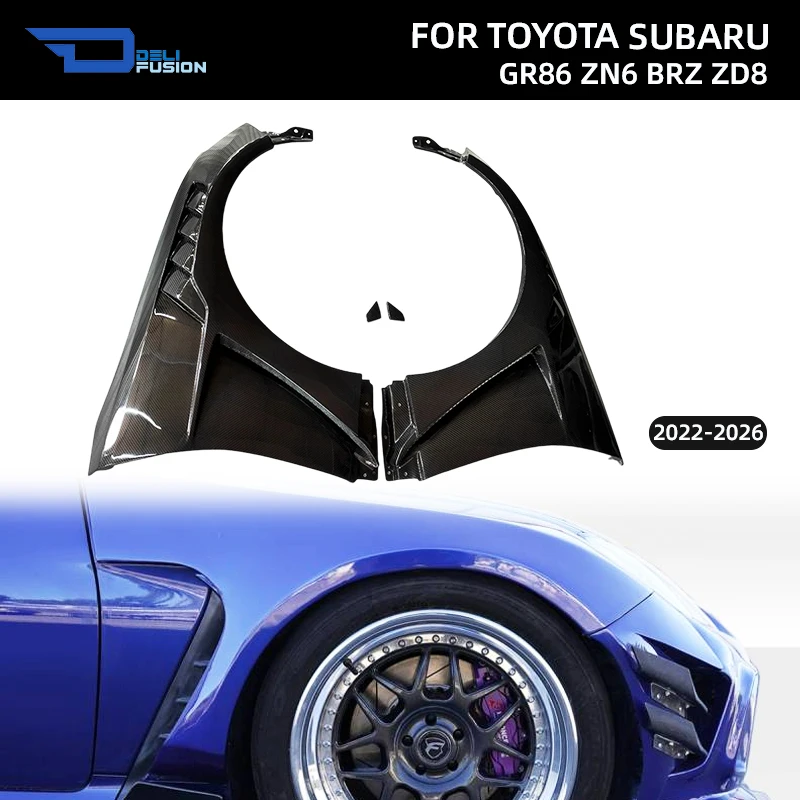 Карбоновое переднее крыло для Subaru BRZ ZD8 и Toyota GR86 ZN6 2022-2026 годов — внешние модифицированные автомобильные аксессуары
Карбоновое переднее крыло для Subaru BRZ ZD8 и Toyota GR86 ZN6 2022-2026 годов — внешние модифицированные автомобильные аксессуары