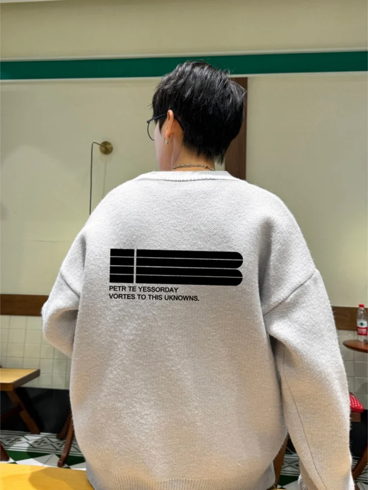 Sli f-High Collar Men's Knitwear Warm Spring Autumn Faionable Teenage Winter Top Quali Material Casual Wear
Sli f-High Collar Men's Knitwear Warm Spring Autumn Faionable Teenage Winter Top Quali Material Casual Wear