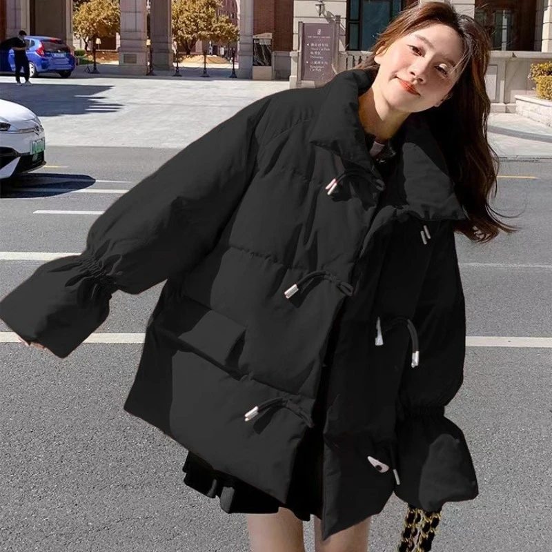 2024 New Autumn Winter Casual Simple Daily Overwear Women's Down Jacket Warmth Fashionable Loose Comfortable Solid Cotton Jacket
2024 New Autumn Winter Casual Simple Daily Overwear Women's Down Jacket Warmth Fashionable Loose Comfortable Solid Cotton Jacket