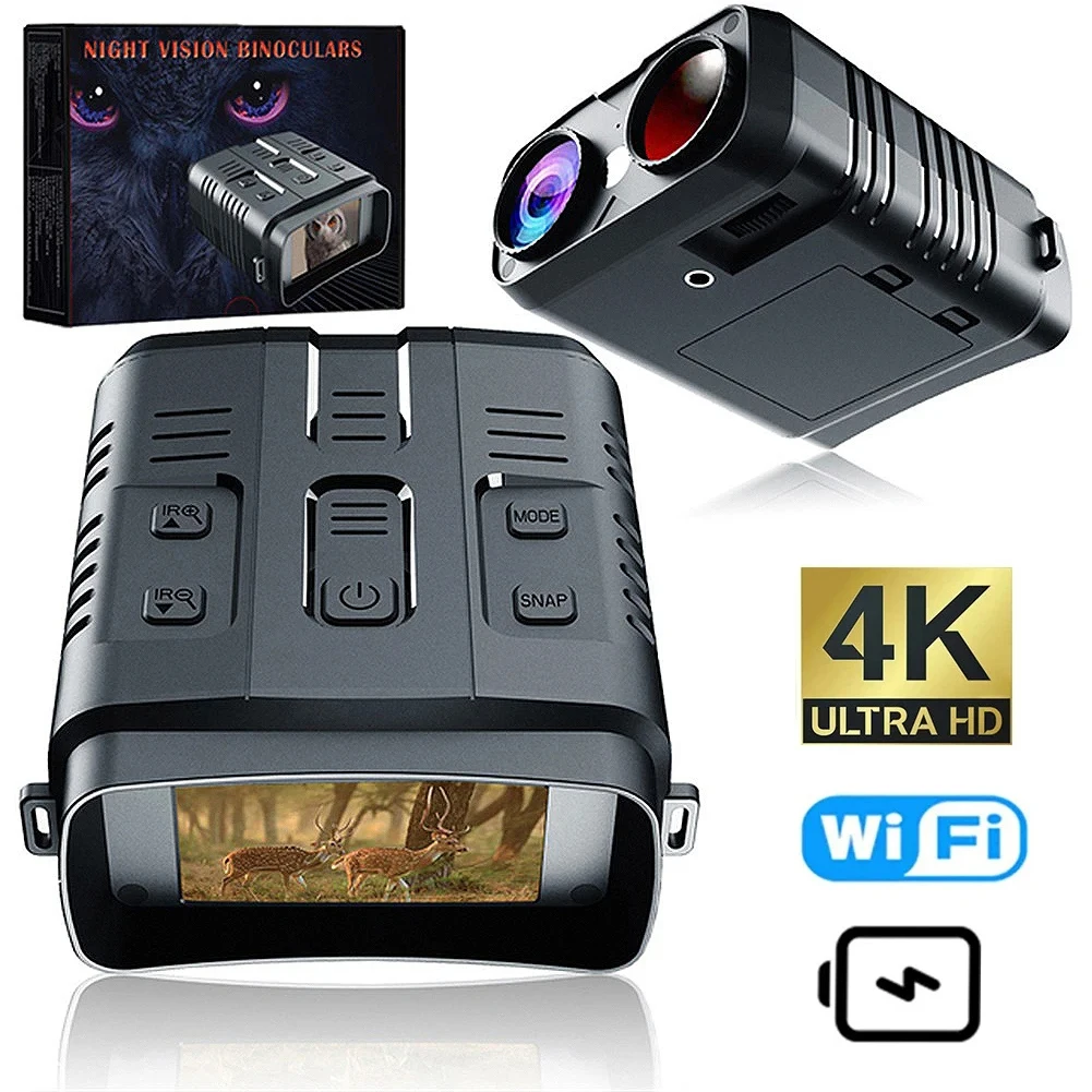 10X Zoom Digital Professional Telescope 800M Infrared Night Vision for Hunting Camping NV009 4K UHD WIFI Binocular Telescope
10X Zoom Digital Professional Telescope 800M Infrared Night Vision for Hunting Camping NV009 4K UHD WIFI Binocular Telescope