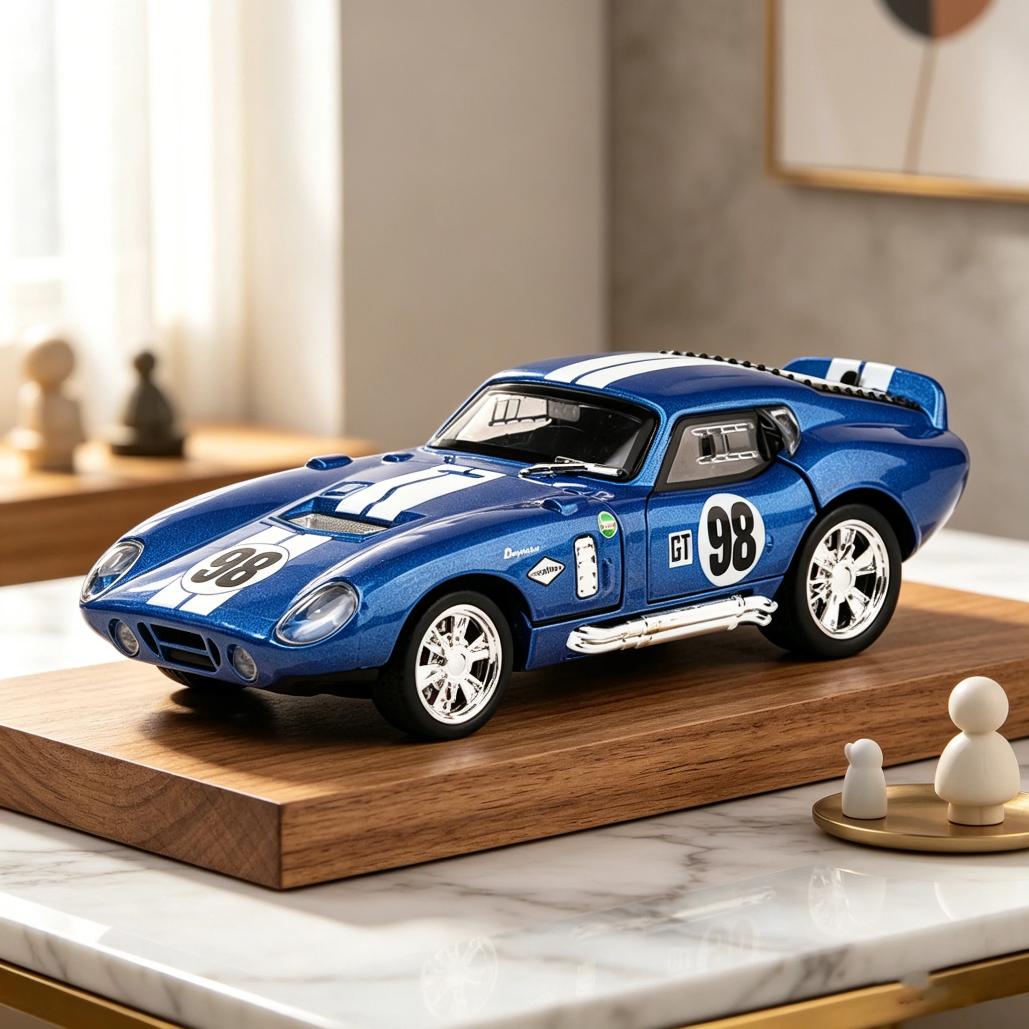 1:32 Scale Shelby Cobra Alloy Car Model With Sound and Light Children's Toy Car Boy Birthday Gift Collectible desktop ornaments
1:32 Scale Shelby Cobra Alloy Car Model With Sound and Light Children's Toy Car Boy Birthday Gift Collectible desktop ornaments