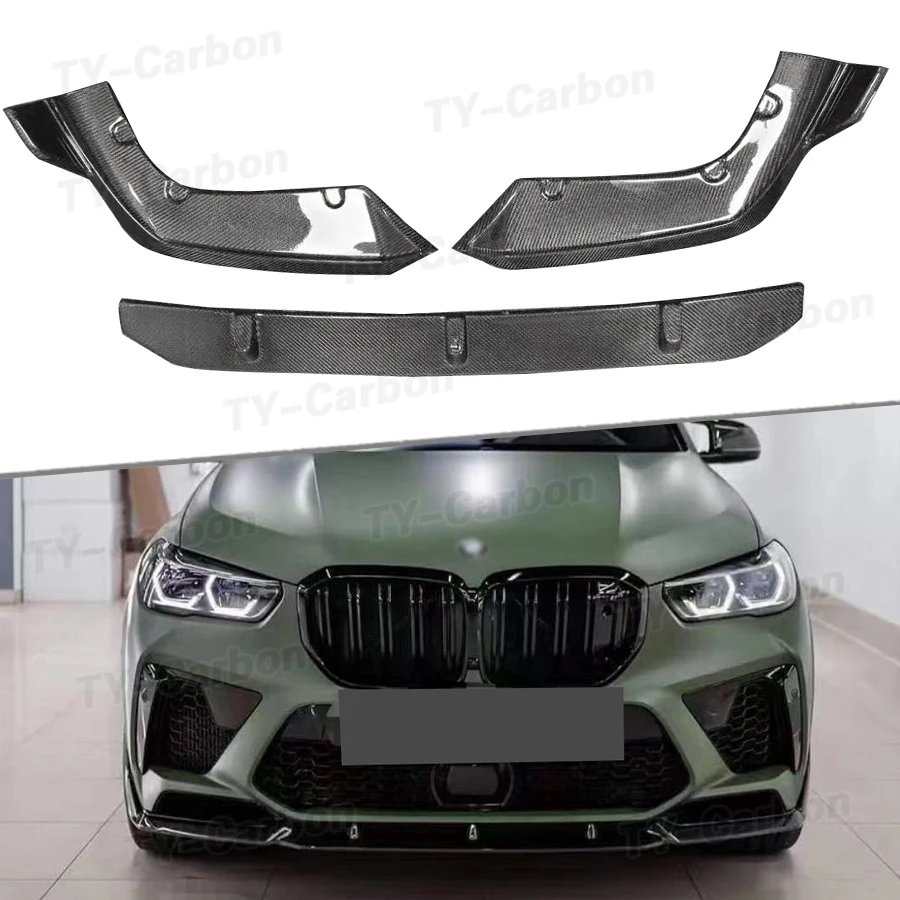 Real Carbon Fiber Front Lip Spoiler Splitter Chin Apron Bumper Shovel Guard Plate Car Styling Body Kit for BMW F95 X5M
Real Carbon Fiber Front Lip Spoiler Splitter Chin Apron Bumper Shovel Guard Plate Car Styling Body Kit for BMW F95 X5M