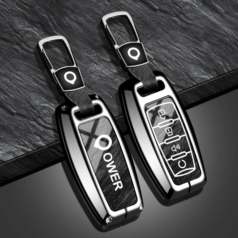 Car Key Case Cover For Great Wall Ower GWM P Series Pickup 2019 2020 Great Wall POER Truck Zinc Alloy TPU Stone Pattern Keychain
Car Key Case Cover For Great Wall Ower GWM P Series Pickup 2019 2020 Great Wall POER Truck Zinc Alloy TPU Stone Pattern Keychain