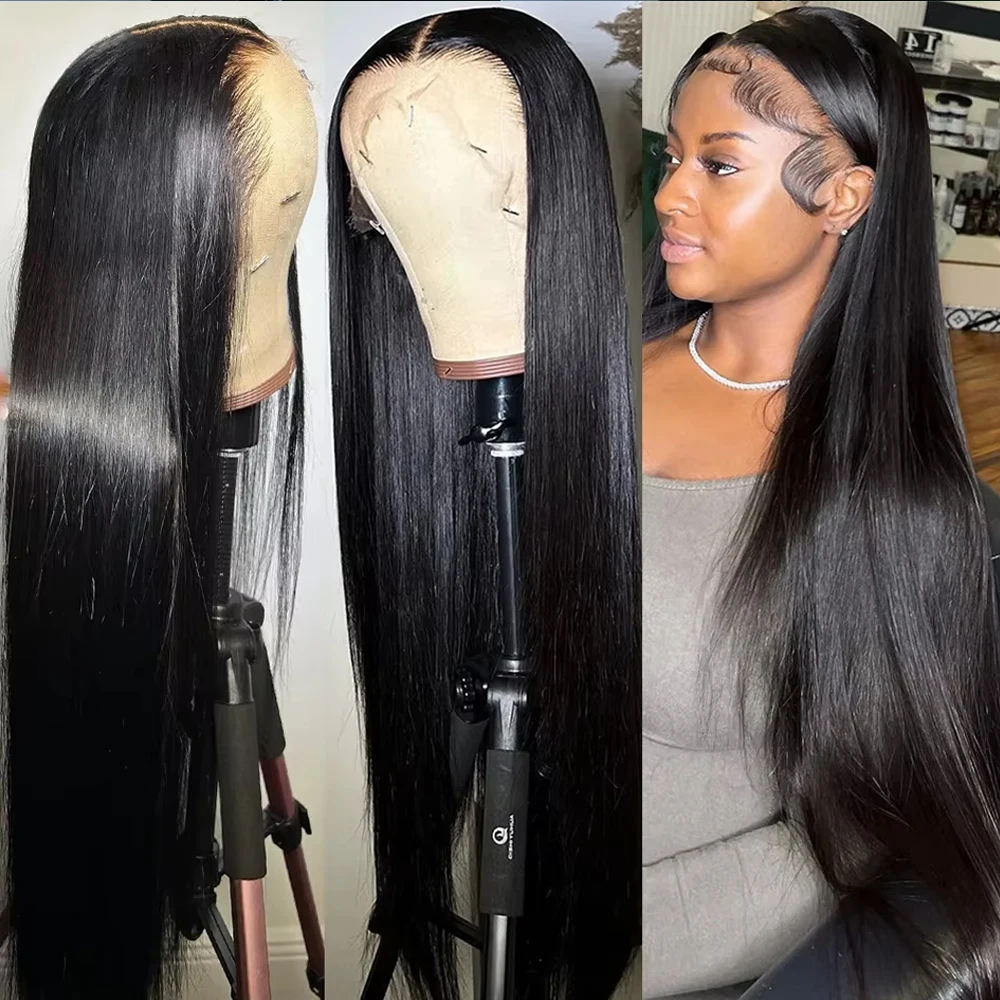 250 Density 40 inch Bone Straight 13x4 Hd Transparen Lace Front Wig Human Hair Pre Plucked Lace Frontal Wigs For Women Remy Wig
250 Density 40 inch Bone Straight 13x4 Hd Transparen Lace Front Wig Human Hair Pre Plucked Lace Frontal Wigs For Women Remy Wig