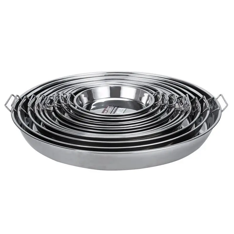 YUESHEN плоская пластина из нержавеющей стали, настраиваемый очень толстый круглый поднос для пароварки с двойным ухом для дома
YUESHEN плоская пластина из нержавеющей стали, настраиваемый очень толстый круглый поднос для пароварки с двойным ухом для дома