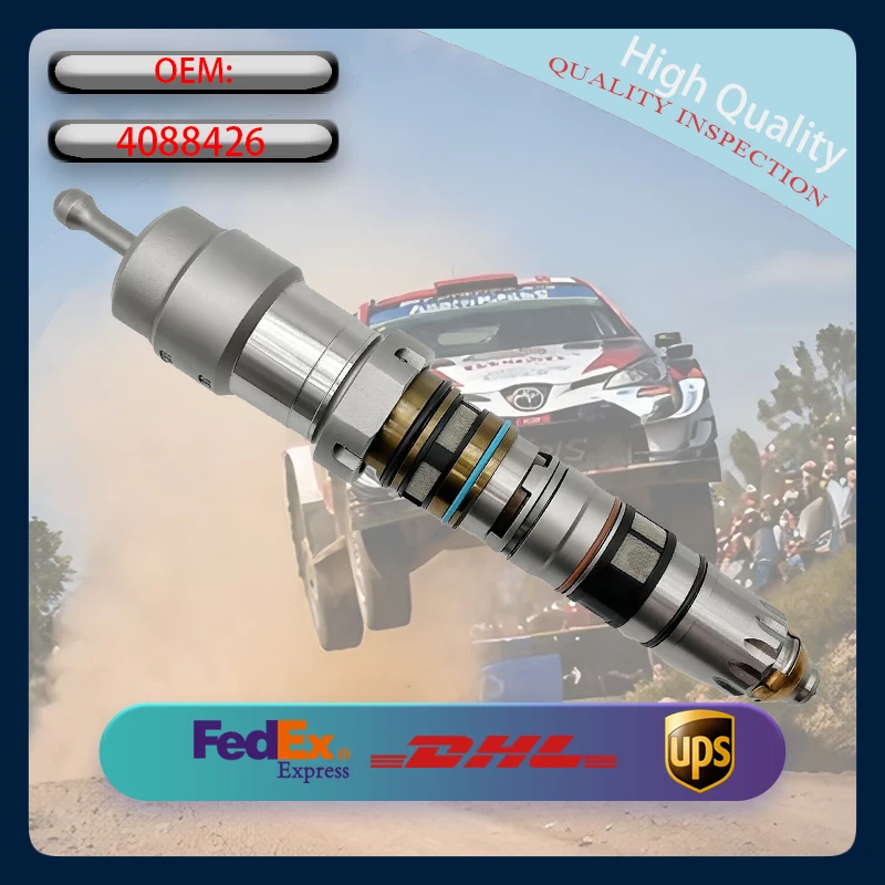 Diesel Common Rail Fuel Injector OE 4088426 High Pressure Nozzle Heavy Duty Truck Engine Replacement Spare Parts
Diesel Common Rail Fuel Injector OE 4088426 High Pressure Nozzle Heavy Duty Truck Engine Replacement Spare Parts