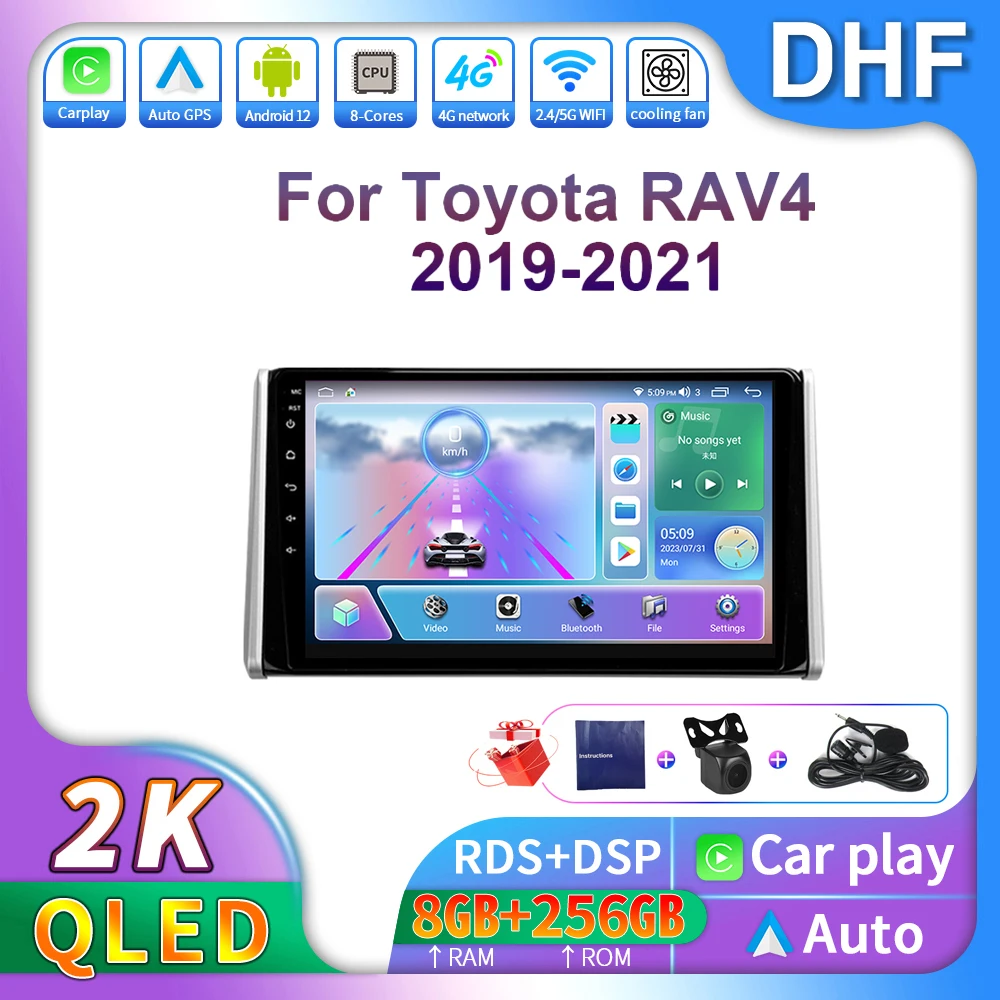 DHF Android 13 Car Radio For Toyota RAV4 XA50 2018 2019 2020 Multimedia Player GPS Navigation Auto Stereo 2 Din Wireless Carplay
DHF Android 13 Car Radio For Toyota RAV4 XA50 2018 2019 2020 Multimedia Player GPS Navigation Auto Stereo 2 Din Wireless Carplay