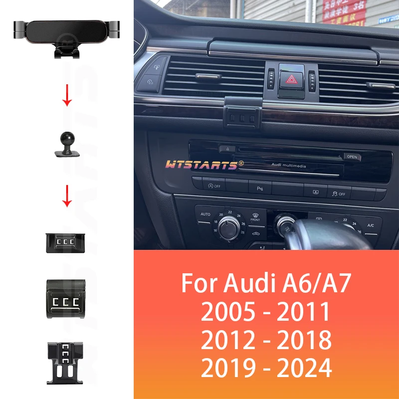 Держатель для телефона автомобильный с GPS-навигацией для Audi A6/A7 C5 C6 C8 4K 2005-2024
Держатель для телефона автомобильный с GPS-навигацией для Audi A6/A7 C5 C6 C8 4K 2005-2024