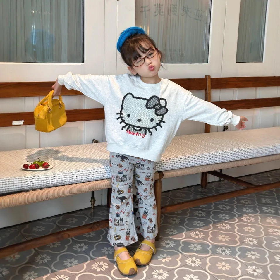 2025 autumn Korean children's clothing girls' children's trousers flared pants animal pattern loose fashion versatile
2025 autumn Korean children's clothing girls' children's trousers flared pants animal pattern loose fashion versatile