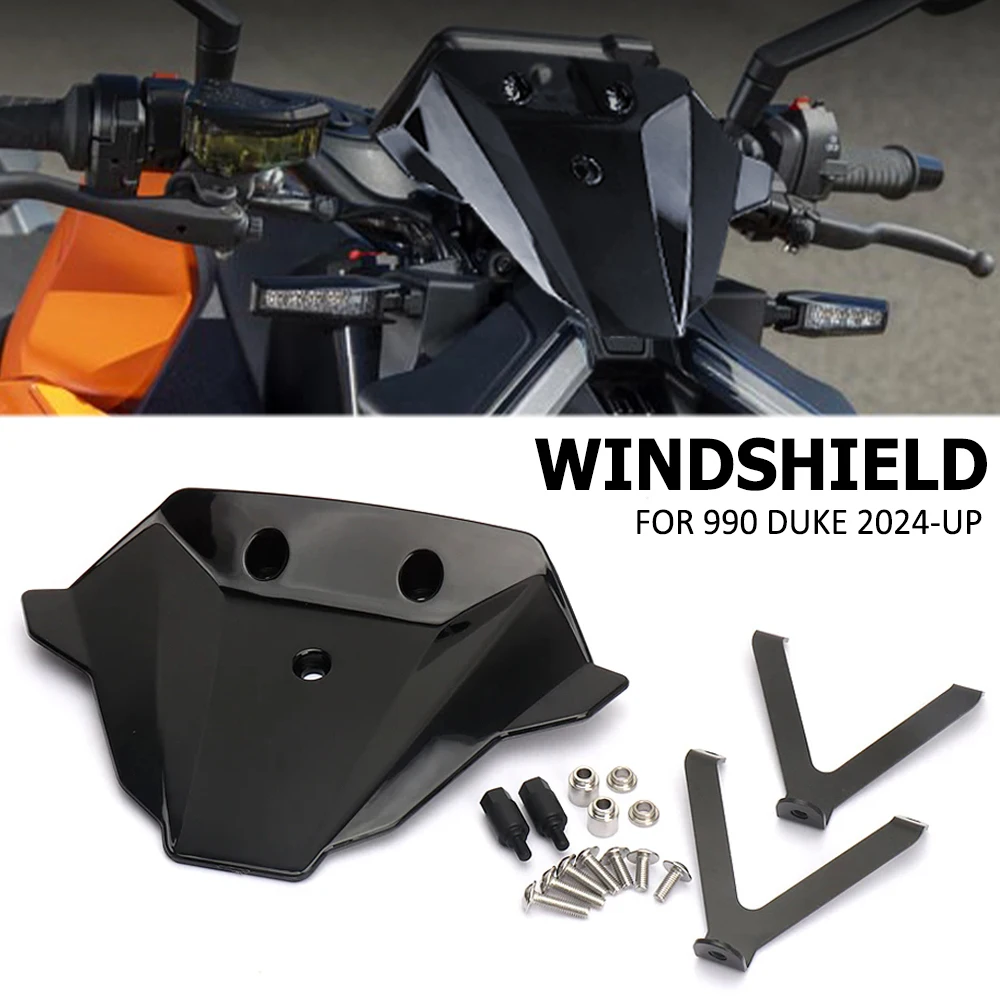 Motorcycle Accessories Windscreen Windshield Wind Shield Screen Deflector Protector For 990 Duke 990 990Duke Duke990 2024 2025
Motorcycle Accessories Windscreen Windshield Wind Shield Screen Deflector Protector For 990 Duke 990 990Duke Duke990 2024 2025