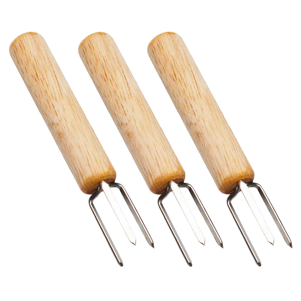 3Pcs Corn Stainless Steel BBQ Wooden Handle Kitchen Gadgets Supplies Restaurant Tools Kitchen Supplies Picnic Camping
3Pcs Corn Stainless Steel BBQ Wooden Handle Kitchen Gadgets Supplies Restaurant Tools Kitchen Supplies Picnic Camping