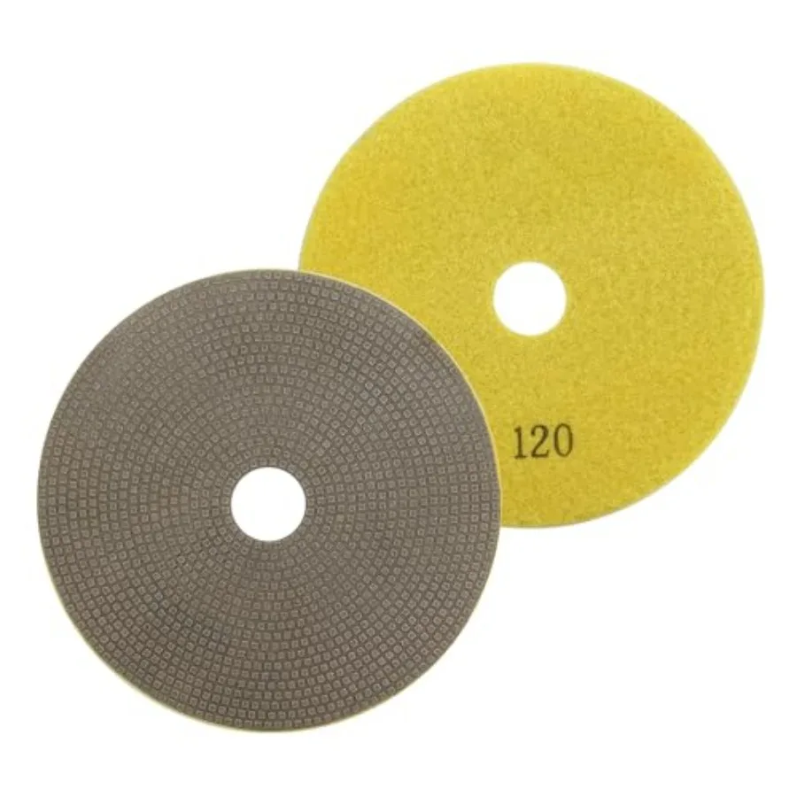 7" Diamond Polishing Pad Electorplated Diamond Sanding Disc Abrasives Tool Glass Metal Stone Grinding grit 120
7" Diamond Polishing Pad Electorplated Diamond Sanding Disc Abrasives Tool Glass Metal Stone Grinding grit 120