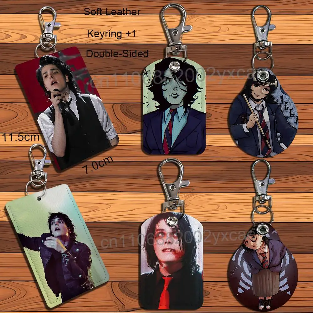 Illi McMillin Gerard Way MCR Card Holder Keychain Key Ring Door Lock Access Protective Case For Security Gift
Illi McMillin Gerard Way MCR Card Holder Keychain Key Ring Door Lock Access Protective Case For Security Gift