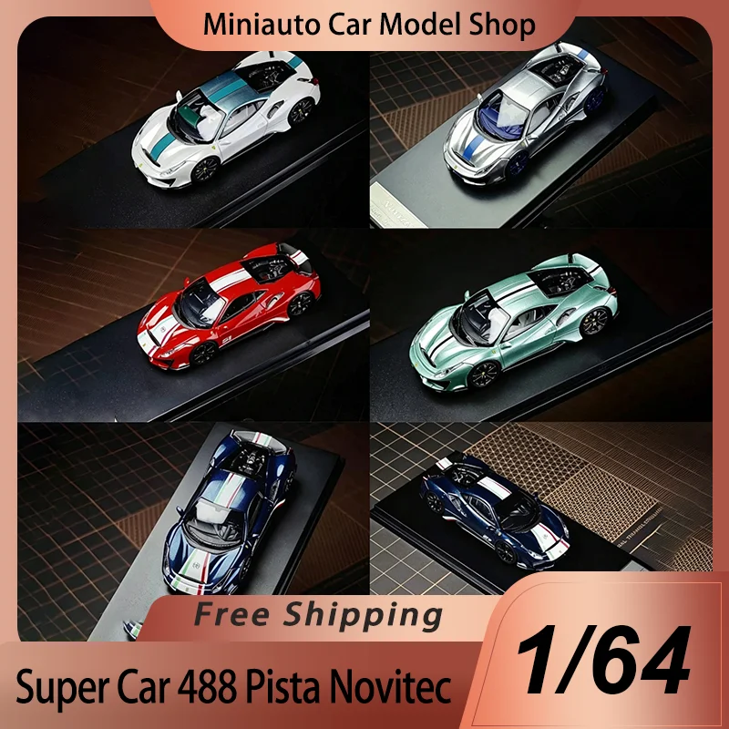 Stance Hunters Alloy Miniature Diecast Car Model Toy In Stock 1:64 Scale Novitec 488 Pista Supercar For Hobby Collectors Display
Stance Hunters Alloy Miniature Diecast Car Model Toy In Stock 1:64 Scale Novitec 488 Pista Supercar For Hobby Collectors Display