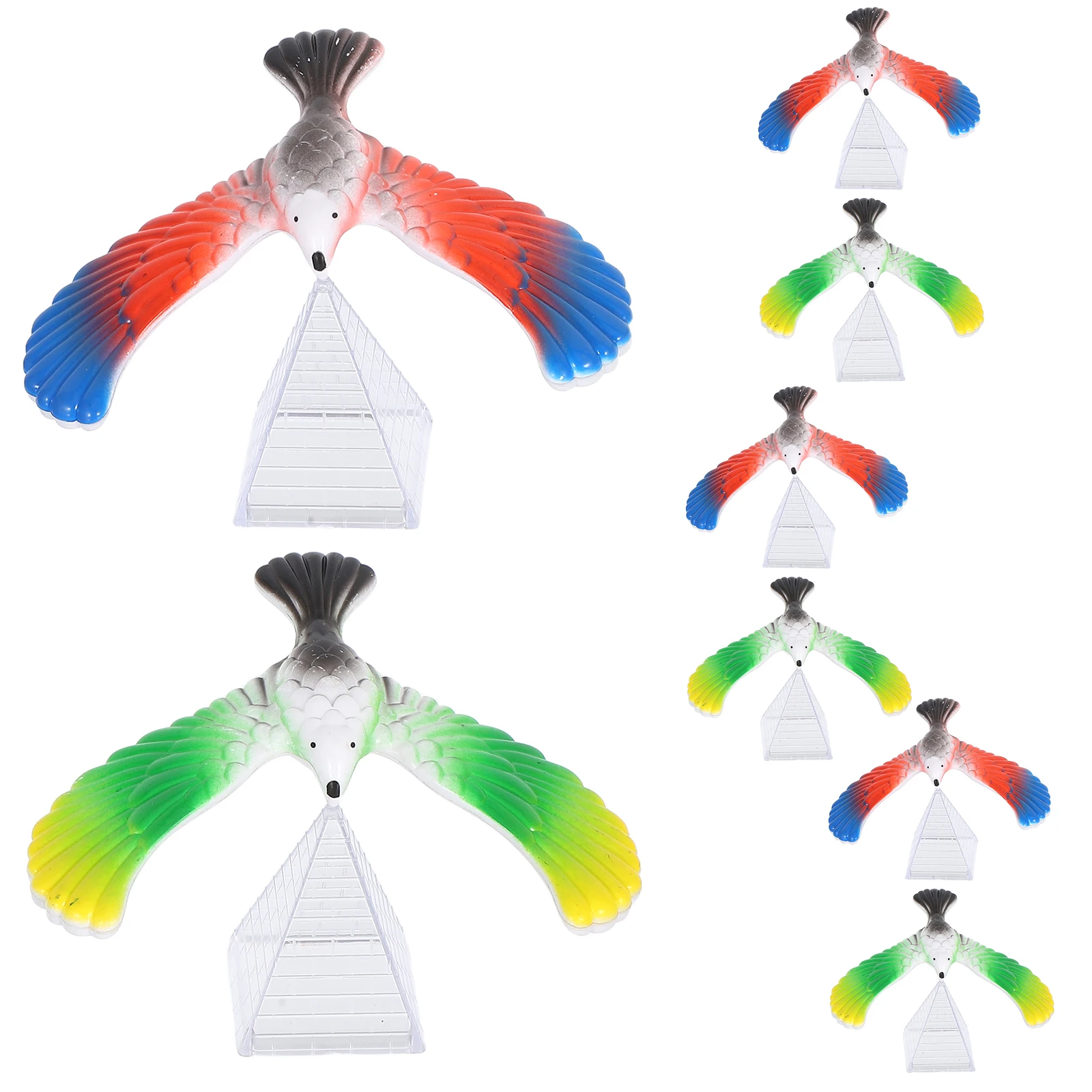 8 Pcs Balancing Eagle Toy Bird Figure with Stand Balance Toys for Kids Mini Birds Plastic
8 Pcs Balancing Eagle Toy Bird Figure with Stand Balance Toys for Kids Mini Birds Plastic