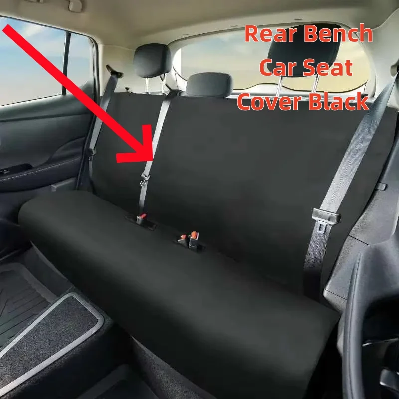 1PC Rear Bench Car Seat Cover Black Easy Installation For All Car Models Car Seat Cover High-Quality Car Seat Accessories
1PC Rear Bench Car Seat Cover Black Easy Installation For All Car Models Car Seat Cover High-Quality Car Seat Accessories