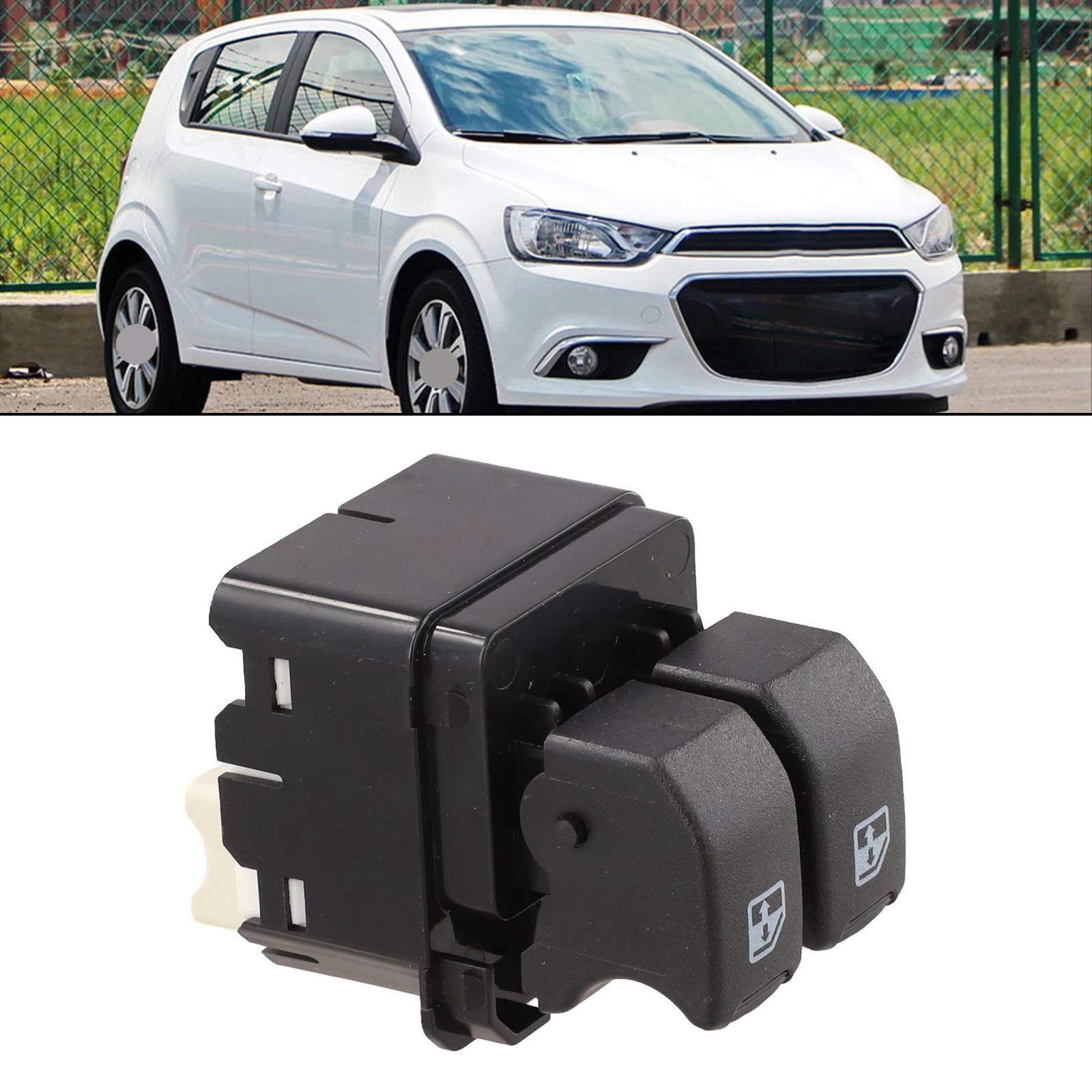 Power Window Switch Front Left 621W04750 Compatible with For Chevrolet For Spark For Matiz Kalos Direct Replacement
Power Window Switch Front Left 621W04750 Compatible with For Chevrolet For Spark For Matiz Kalos Direct Replacement