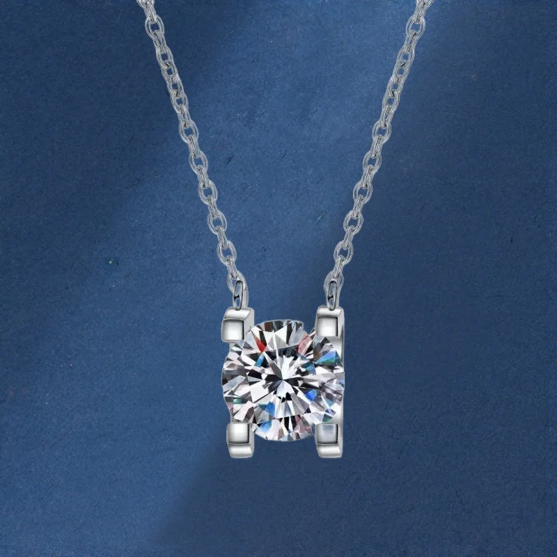 Luxury Shiny Moissanite Diamond Pendant Chain GRA 0.5/1/2CT D Color for Women, PT950 Platinum Necklace Engagement Fine Jewelry
Luxury Shiny Moissanite Diamond Pendant Chain GRA 0.5/1/2CT D Color for Women, PT950 Platinum Necklace Engagement Fine Jewelry