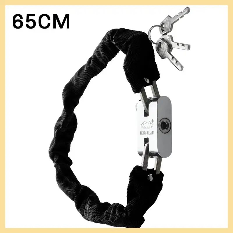 Bike Lock 65CM Metal Anti-Theft MTB Road Bike Heavy Duty Safety Lock Motorcycle Padlock Bicycle Chain Lock With Key Easy Install
Bike Lock 65CM Metal Anti-Theft MTB Road Bike Heavy Duty Safety Lock Motorcycle Padlock Bicycle Chain Lock With Key Easy Install