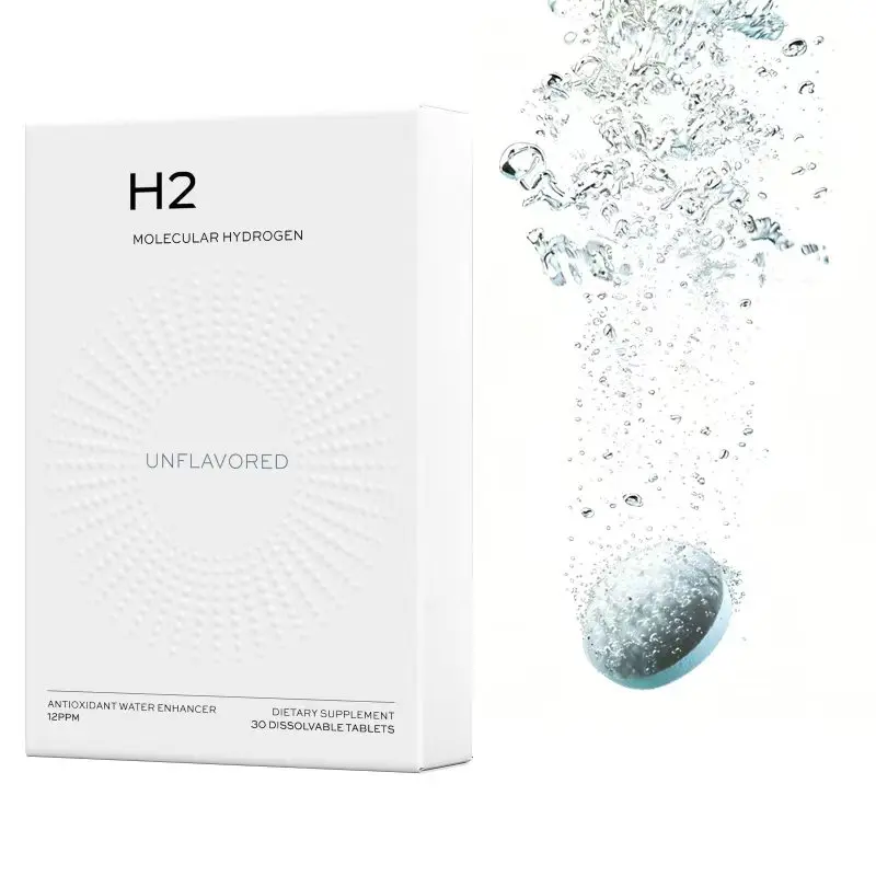 Molecular H2 Hydrogen Tablets with Magnesium - 12 PPM Hydrogen Tablets for Drinking Water - Rich in Antioxidants, 30 Counts
Molecular H2 Hydrogen Tablets with Magnesium - 12 PPM Hydrogen Tablets for Drinking Water - Rich in Antioxidants, 30 Counts