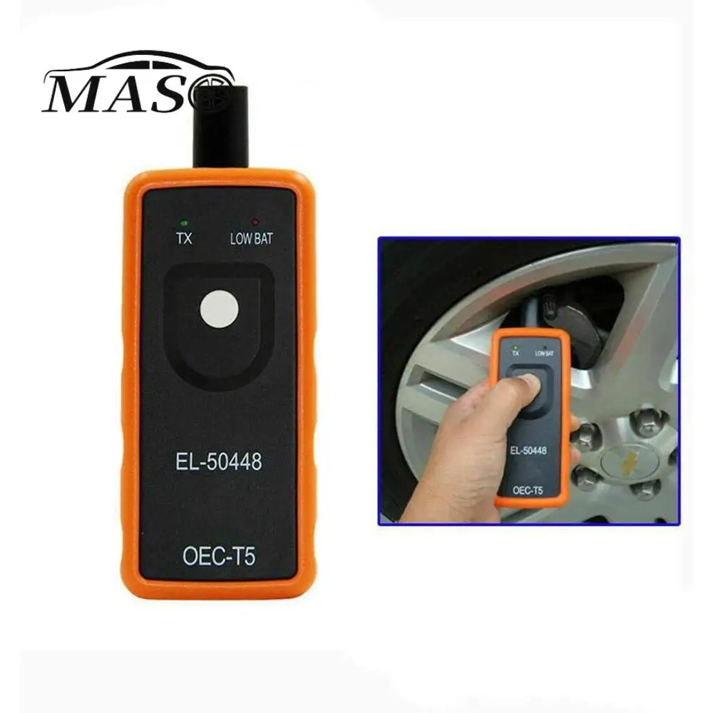 Universal Car Programming Tool Tire Pressure Alarm Monitor System Sensor TPMS Activation Tool OEC-T5 EL-50448 9V
Universal Car Programming Tool Tire Pressure Alarm Monitor System Sensor TPMS Activation Tool OEC-T5 EL-50448 9V