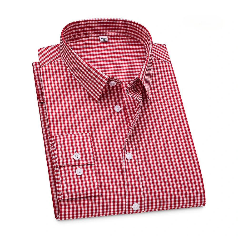New in shirt plaid long sleeve shirt for man slim fit casual plain shirt soft striped thin fashion korean hawaiian red clothes
New in shirt plaid long sleeve shirt for man slim fit casual plain shirt soft striped thin fashion korean hawaiian red clothes
