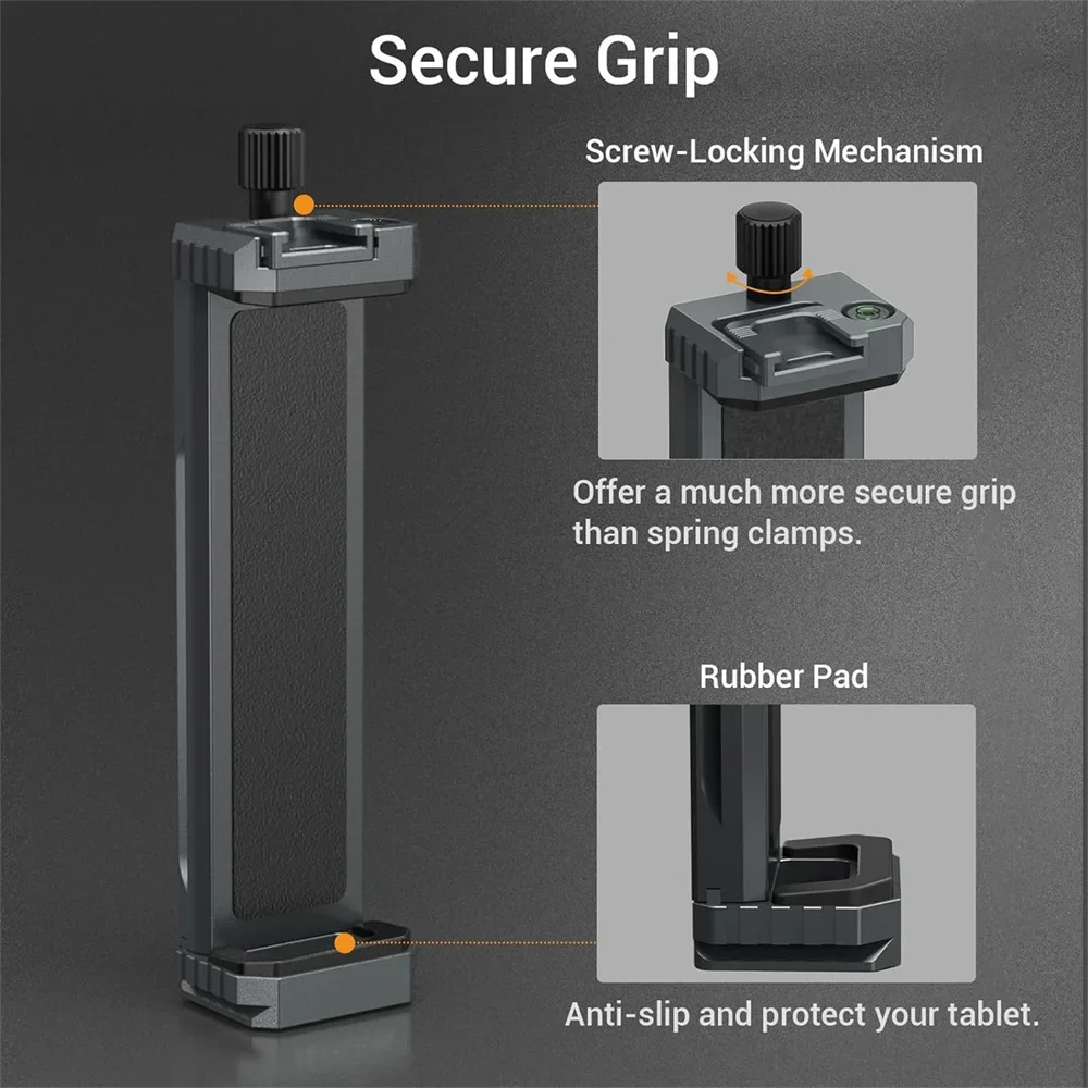 Крепление для Ipad в стиле Arca — алюминиевый зажим с ЧПУ, двойной 1/4 дюйма и холодный башмак — комплект студийного освещения/микроинтеграции
Крепление для Ipad в стиле Arca — алюминиевый зажим с ЧПУ, двойной 1/4 дюйма и холодный башмак — комплект студийного освещения/микроинтеграции