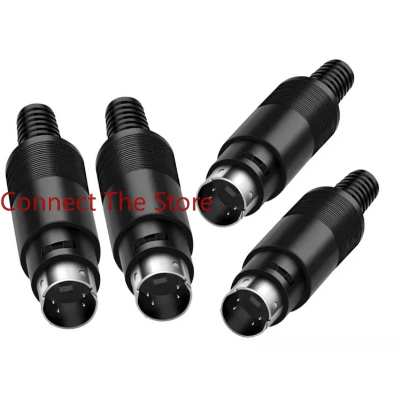 5PCS MINI DIN 4-core Male Soldered S-terminal Plug Mini/PS2 Assembled 4P Seat
5PCS MINI DIN 4-core Male Soldered S-terminal Plug Mini/PS2 Assembled 4P Seat