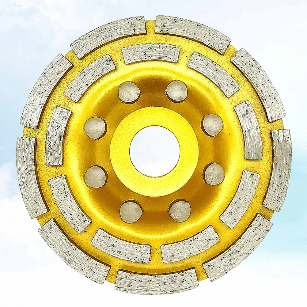 115mm Grinding Wheel Bowl Cup Disc for Stone Ceramic Marble Polishing Segment Disc Gold Color Professional
115mm Grinding Wheel Bowl Cup Disc for Stone Ceramic Marble Polishing Segment Disc Gold Color Professional